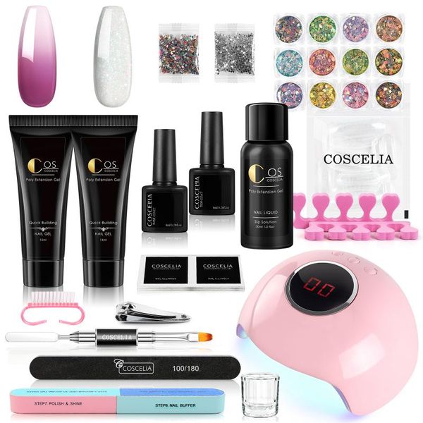 nail art kits poly extension kit quickly builder jelly gel 30ml acrylic liquid lamp gilttle powder for decoration manicure tools
nail art kits poly extension kit quickly builder jelly gel 30ml acrylic liquid lamp gilttle powder for decoration manicure tools