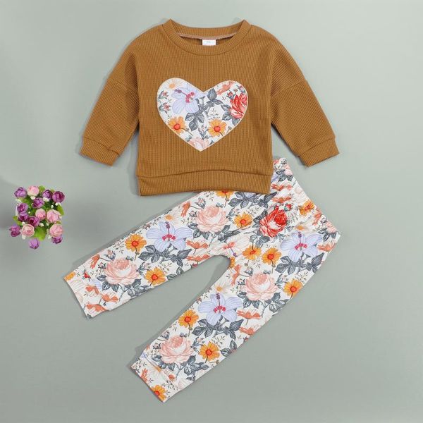 clothing sets 2 pcs toddler girls casual outfits clothes heart flower print long sleeve pullover trousers children's baby, White
clothing sets 2 pcs toddler girls casual outfits clothes heart flower print long sleeve pullover trousers children's baby, White
