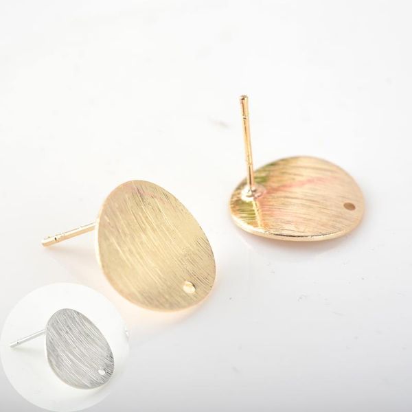 stud 10pcs 14mm brass gold color round earrings pins diy jewelry findings accessories, Golden;silver
stud 10pcs 14mm brass gold color round earrings pins diy jewelry findings accessories, Golden;silver