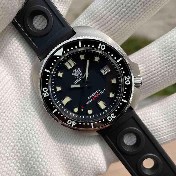 steeldive design sd1980 man mechanical watch big face abalone japan nh35 swiss luminous 200m 20bar waterproof men's diving, Silver
steeldive design sd1980 man mechanical watch big face abalone japan nh35 swiss luminous 200m 20bar waterproof men's diving, Silver