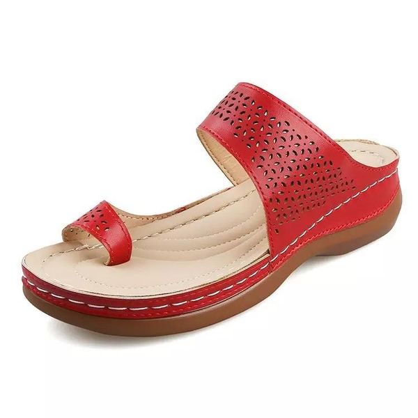 slippers summer women rome retro hollow out shoes thick bottom wedge pinch sandals beach slip on slides female, Black
slippers summer women rome retro hollow out shoes thick bottom wedge pinch sandals beach slip on slides female, Black