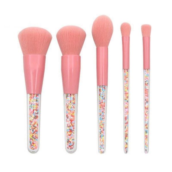 makeup brushes 5 cosmetic brush candy sets ribbon drill rainbow blush eye shadow lip
makeup brushes 5 cosmetic brush candy sets ribbon drill rainbow blush eye shadow lip