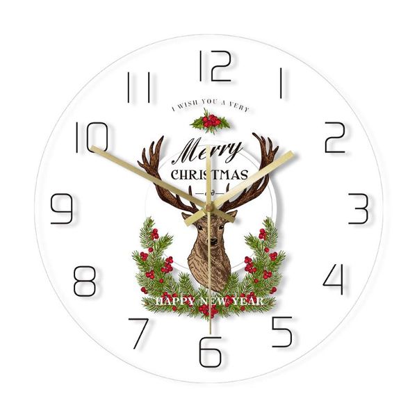 merry christmas and happy year winter holidays decorative wall clock farmhouse deer watch housewarm gift idea clocks
merry christmas and happy year winter holidays decorative wall clock farmhouse deer watch housewarm gift idea clocks