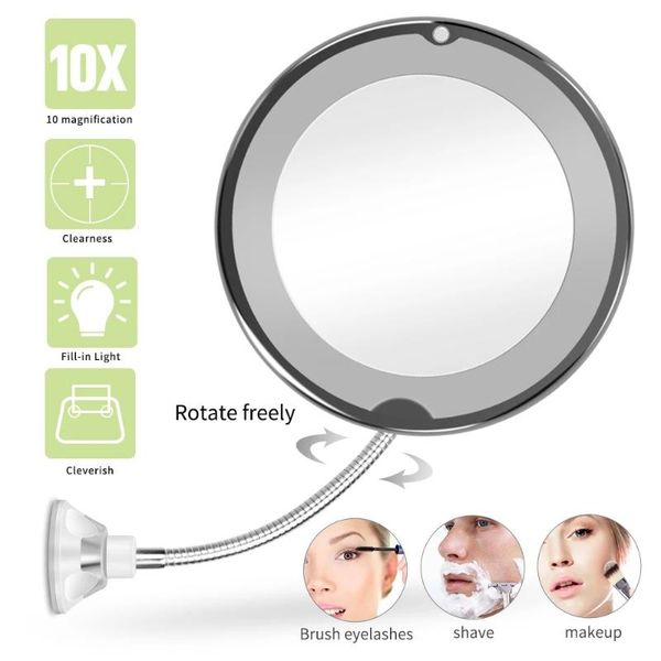 compact mirrors 2021 makeup mirror with 10x lights led magnifying light storage bathroom grossissant
compact mirrors 2021 makeup mirror with 10x lights led magnifying light storage bathroom grossissant