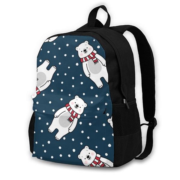 backpack lapwomen canvas school teenagers casual travel cute polar bear bags 
backpack lapwomen canvas school teenagers casual travel cute polar bear bags