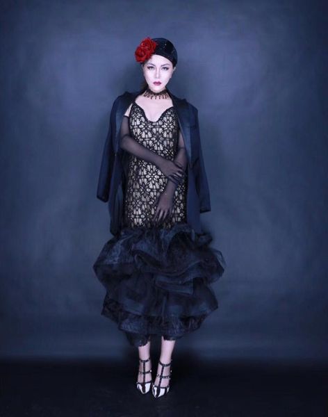 casual dresses women bar fashion costumes female singers stage performances ladies black lace big flowers dress suits celebrate birthda, Black;gray
casual dresses women bar fashion costumes female singers stage performances ladies black lace big flowers dress suits celebrate birthda, Black;gray