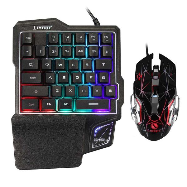 keyboard mouse combos 35keys wired one hand backlight gamer 3200dpi gaming kit for lapcomputer
keyboard mouse combos 35keys wired one hand backlight gamer 3200dpi gaming kit for lapcomputer