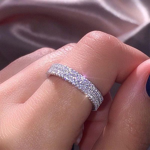cluster rings modyle simple ring zircon cz wedding band for women bridal statement party jewelry silver color cubic zirconia 3mm, Golden;silver
cluster rings modyle simple ring zircon cz wedding band for women bridal statement party jewelry silver color cubic zirconia 3mm, Golden;silver
