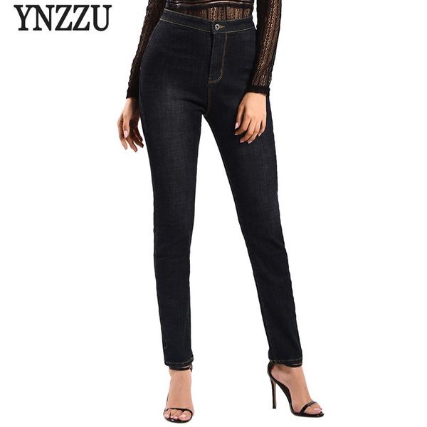 women's jeans ynzzu 2021 winter flocking women pants casual high waist femme denim skinny pencil trousers woman yb261, Blue
women's jeans ynzzu 2021 winter flocking women pants casual high waist femme denim skinny pencil trousers woman yb261, Blue