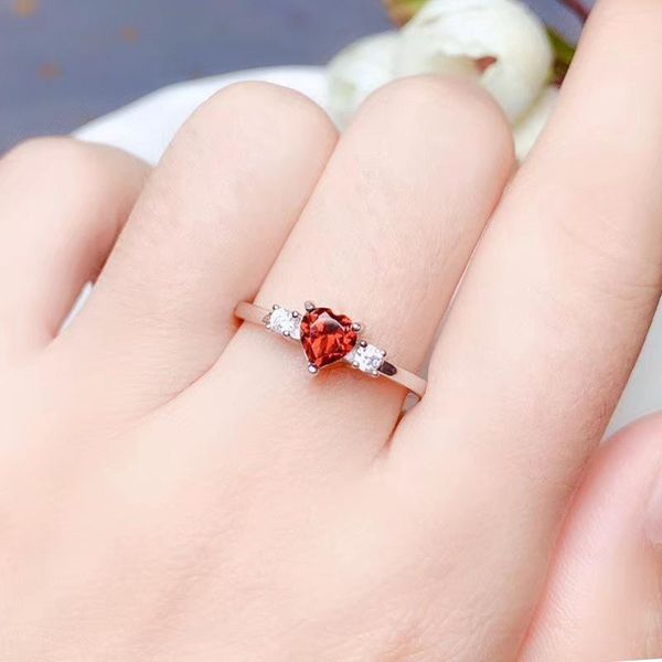 cluster rings colife jewelry 925 silver heart gemstone ring 5mm natural garnet fashion, Golden;silver
cluster rings colife jewelry 925 silver heart gemstone ring 5mm natural garnet fashion, Golden;silver