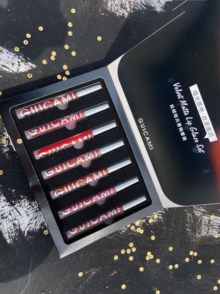 lip gloss 7 pcs/set cosmetics matte lipstick for lips air glaze non-fading waterproof velvet makeup set
lip gloss 7 pcs/set cosmetics matte lipstick for lips air glaze non-fading waterproof velvet makeup set