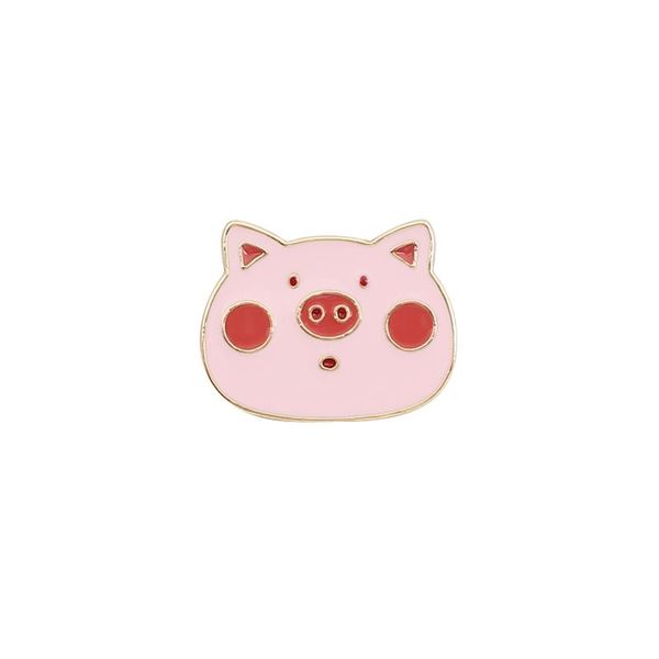 pins, brooches fashion cute cartoon creative simple enamel pig for women men jewelry backpack shirt badge pin accessories, Gray 
pins, brooches fashion cute cartoon creative simple enamel pig for women men jewelry backpack shirt badge pin accessories, Gray
