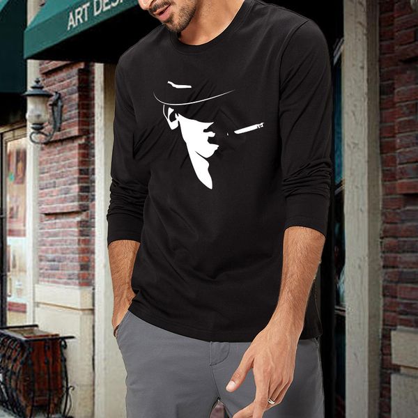 autumn new men's loose round neck men's long sve t-shirt men's fashion brand pure cotton t-shirt autumn winter, White;black
autumn new men's loose round neck men's long sve t-shirt men's fashion brand pure cotton t-shirt autumn winter, White;black