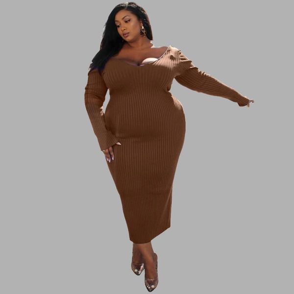 plus size dresses fashion v neck pit strip solid color dress 4xl 5xl long sleeve stretch elegant midi wholesale, Black
plus size dresses fashion v neck pit strip solid color dress 4xl 5xl long sleeve stretch elegant midi wholesale, Black