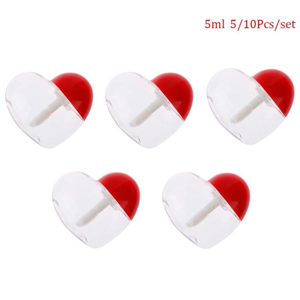 storage bottles & jars 5/10pcs 5ml love heart shaped empty lip gloss container diy cosmetic tool makeup organizer
storage bottles & jars 5/10pcs 5ml love heart shaped empty lip gloss container diy cosmetic tool makeup organizer