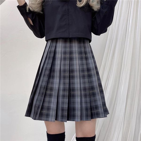 skirts vsue pleated short skirt preppy style jk plaid a-line england vintage high waist zipper s3003, Black
skirts vsue pleated short skirt preppy style jk plaid a-line england vintage high waist zipper s3003, Black