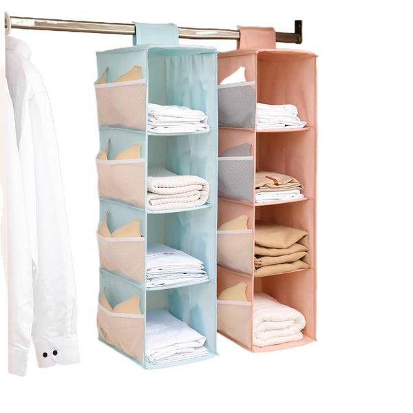 foldable hanging wardrobe storage bag large capacity room multi-layer container non-woven fabric organizer for home boxes & bins
foldable hanging wardrobe storage bag large capacity room multi-layer container non-woven fabric organizer for home boxes & bins