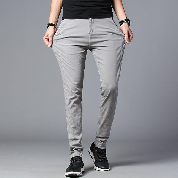 men's pants 2021 spring summer casual men cotton slim fit trousers fashion business design solid grey black plus size 38
men's pants 2021 spring summer casual men cotton slim fit trousers fashion business design solid grey black plus size 38