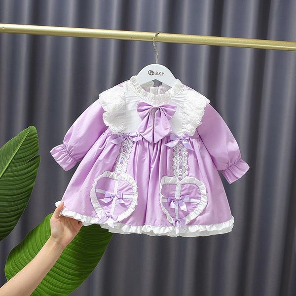 girl's dresses sweet autumn baby girls lolita dress long sleeve children infants princess bow lace birthday party cute dresse kids, Red;yellow
girl's dresses sweet autumn baby girls lolita dress long sleeve children infants princess bow lace birthday party cute dresse kids, Red;yellow