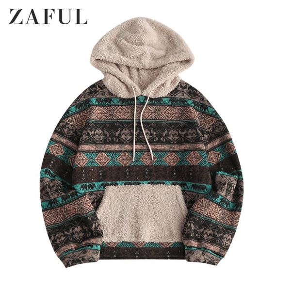 tribal print women hoodies faux fur fleece long sleeve casual pullover hooded autumn winter ladies harajuku sweatshirt women's & sweats, Black
tribal print women hoodies faux fur fleece long sleeve casual pullover hooded autumn winter ladies harajuku sweatshirt women's & sweats, Black