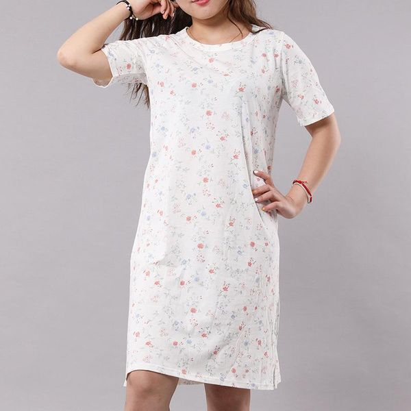 women's sleepwear 2021 four seasons cute mid long short sleeve cotton loose nightdress casual home wear nightgown nightwear, Black;red
women's sleepwear 2021 four seasons cute mid long short sleeve cotton loose nightdress casual home wear nightgown nightwear, Black;red