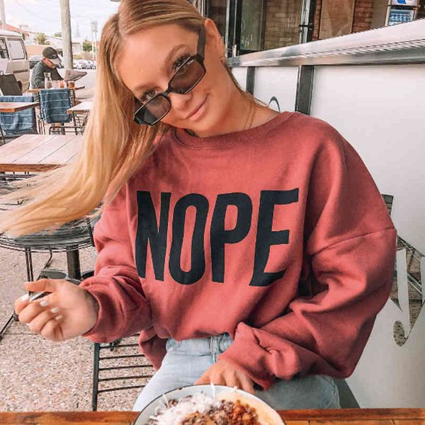 blouses women casual pullover sweatshirt solid simple letter print loose o neck female oversized long sleeve streetwear autumn, White
blouses women casual pullover sweatshirt solid simple letter print loose o neck female oversized long sleeve streetwear autumn, White