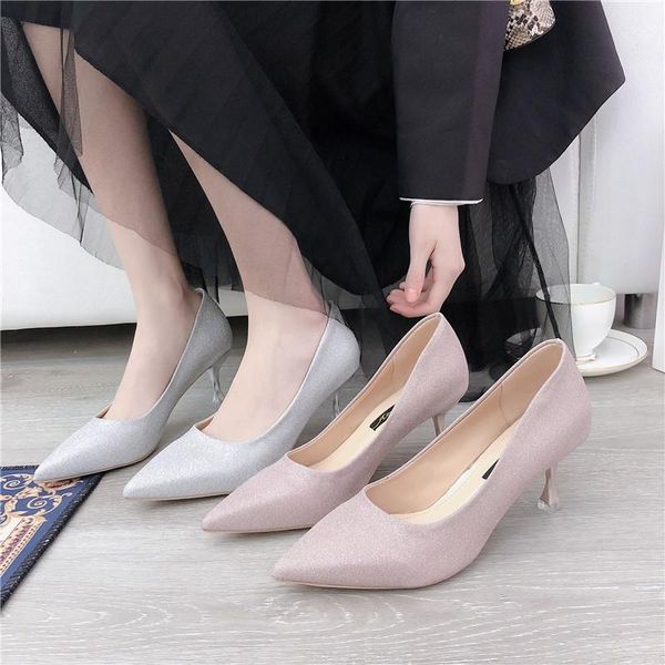 dress shoes soft leather light color fashion women's high heels pointed pumps office zapatos de mujer w37-50, Black
dress shoes soft leather light color fashion women's high heels pointed pumps office zapatos de mujer w37-50, Black
