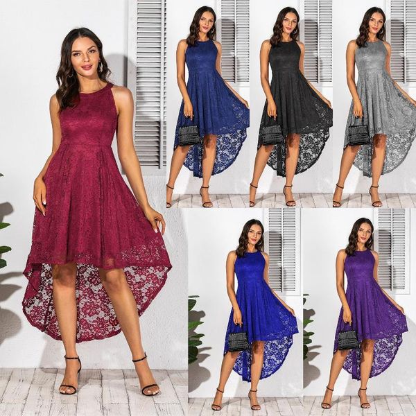 casual dresses donsignet fashion women's dress round neck pullover solid color lace stitching sleeveless, Black;gray
casual dresses donsignet fashion women's dress round neck pullover solid color lace stitching sleeveless, Black;gray