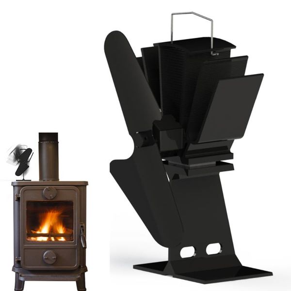 electric fans large 2-blade stove fan log burner ecological quiet fireplace household efficient heat distribution
electric fans large 2-blade stove fan log burner ecological quiet fireplace household efficient heat distribution