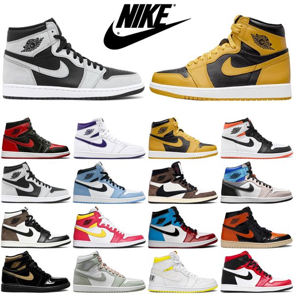 1 1s mens womens basketball shoes electro orange court purple pollen shadow bred patent patina men trainers sports sneakers breathable
1 1s mens womens basketball shoes electro orange court purple pollen shadow bred patent patina men trainers sports sneakers breathable