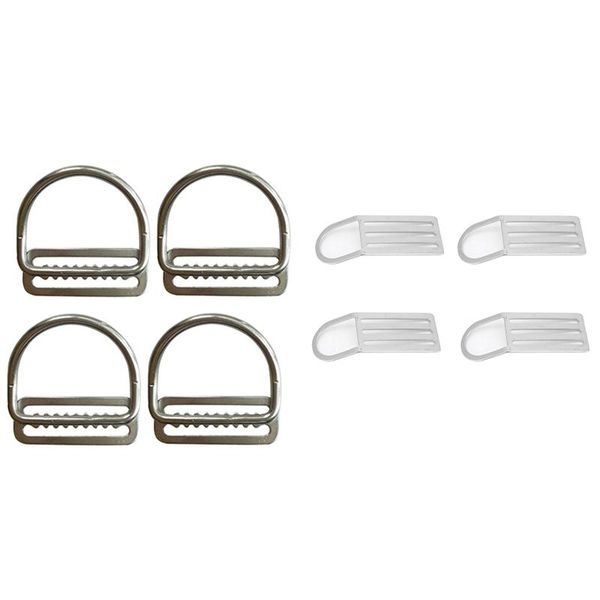 tools 8 pcs scuba diving weight belt slide keeper d ring webbing harness retainer accessories, 4 a & b
tools 8 pcs scuba diving weight belt slide keeper d ring webbing harness retainer accessories, 4 a & b