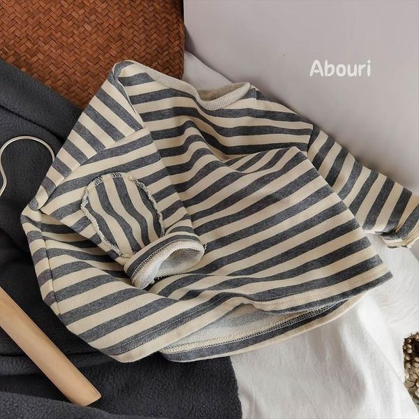 versatile korean childrens striped long sleeve t shirt boys and girls spring bottomed top, Blue
versatile korean childrens striped long sleeve t shirt boys and girls spring bottomed top, Blue