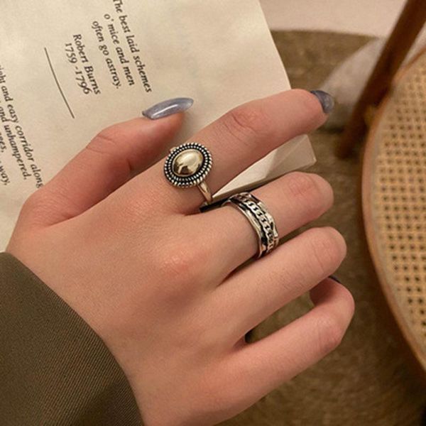 wedding rings fashion vintage jewelry for women personalized geometric chunky dating exquisite european and american 2021, Slivery;golden
wedding rings fashion vintage jewelry for women personalized geometric chunky dating exquisite european and american 2021, Slivery;golden