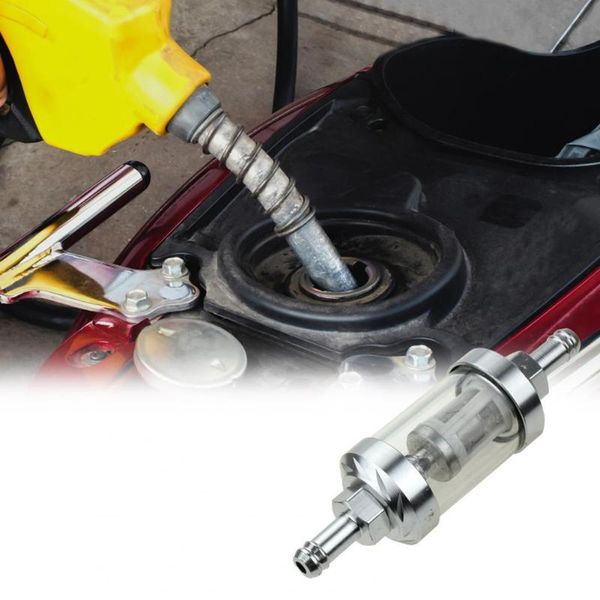 parts simple installation lightweight universal metal glass fuel filter motorcycle supplies
parts simple installation lightweight universal metal glass fuel filter motorcycle supplies