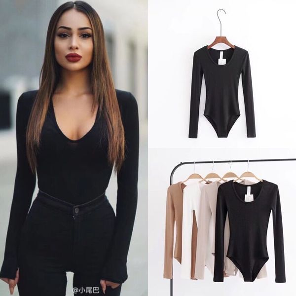 tees women's t-shirt spring style low crew neck high elastic tight thread slim long sleeve t-shirt bottomed shirt, White
tees women's t-shirt spring style low crew neck high elastic tight thread slim long sleeve t-shirt bottomed shirt, White