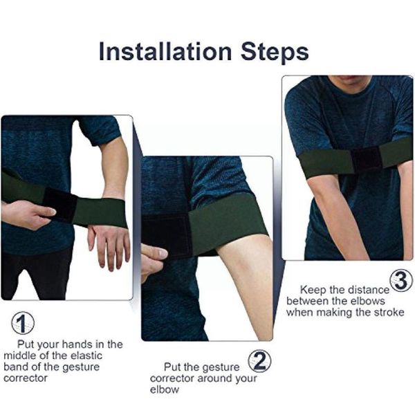 golf training aids 1 pcs arm posture motion correction belt elastic equipment 39x7cm band m2y4
golf training aids 1 pcs arm posture motion correction belt elastic equipment 39x7cm band m2y4