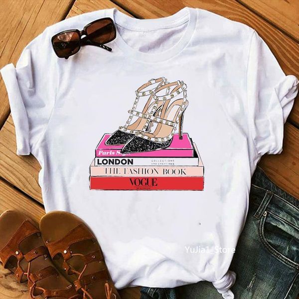 vogue high heels shoes and mens t shirts women books print tee femme harajuku hipster streetwear hip hop white, White;black
vogue high heels shoes and mens t shirts women books print tee femme harajuku hipster streetwear hip hop white, White;black