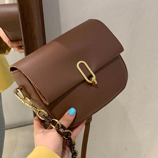 evening bags women brand bag leather saddle simple style half round flap crossbody shoulder fashion purse solid color
evening bags women brand bag leather saddle simple style half round flap crossbody shoulder fashion purse solid color