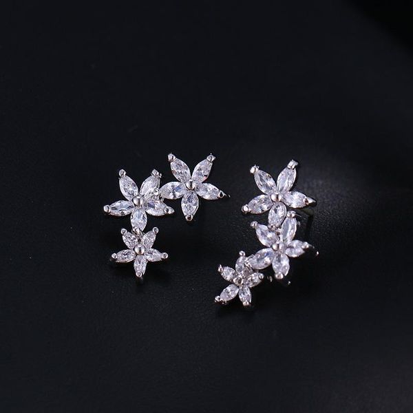 arete tiny trendy cubic zirconia three lovely small flower stud earrings for women girls white crystal fashion jewelry, Golden;silver
arete tiny trendy cubic zirconia three lovely small flower stud earrings for women girls white crystal fashion jewelry, Golden;silver