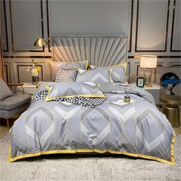 bedding sets simple printed set four-piece modern light luxury style duvet cover pure cotton bed linen pillowcase geometric
bedding sets simple printed set four-piece modern light luxury style duvet cover pure cotton bed linen pillowcase geometric