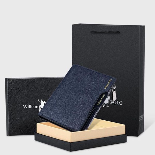 wallets williampolo small wallet men denim purse holder coin leisure driver license zipper 2021 fashion, Red;black
wallets williampolo small wallet men denim purse holder coin leisure driver license zipper 2021 fashion, Red;black