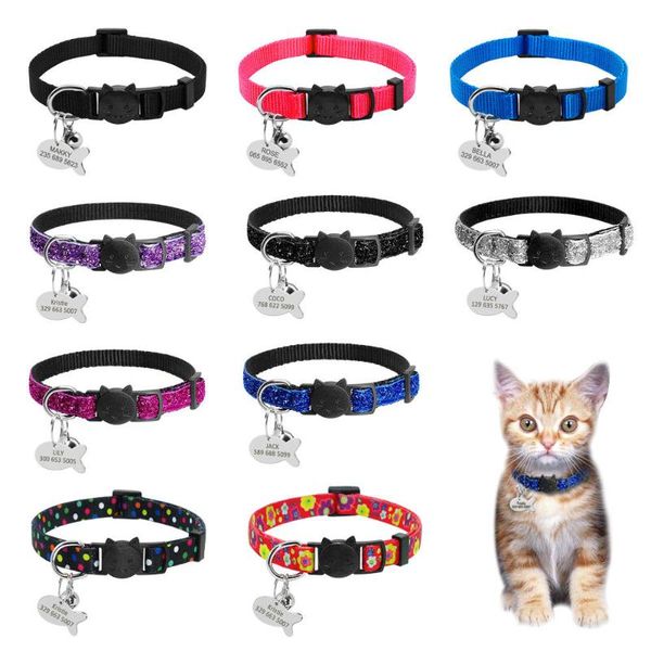 cat collars & leads safety breakaway quick release kitten collar personalized custom cats necklace with bell for kitty puppy
cat collars & leads safety breakaway quick release kitten collar personalized custom cats necklace with bell for kitty puppy