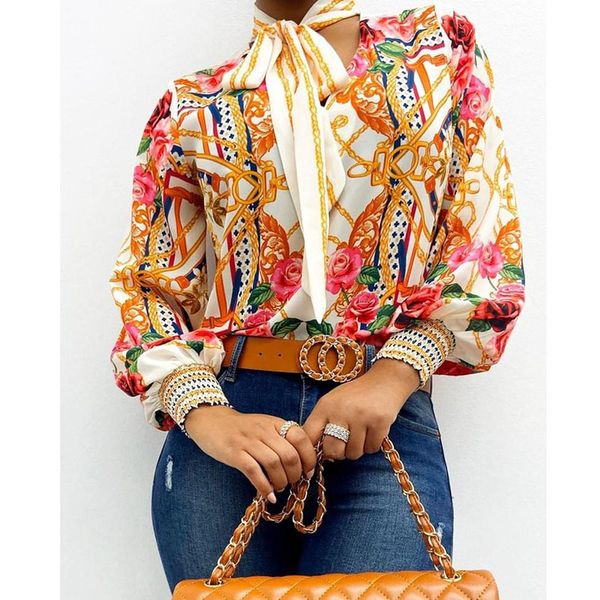 scarf neck baroque print blouses women retro print lantern sleeve blouse shirt elegant office lady shirt fashion blusa mujer, White
scarf neck baroque print blouses women retro print lantern sleeve blouse shirt elegant office lady shirt fashion blusa mujer, White