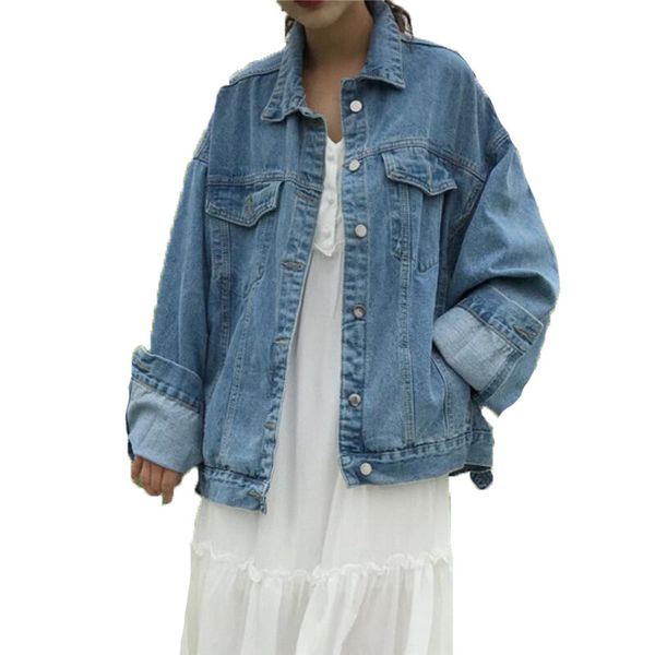 women's jackets blue jean jackets, long sleeve jackets for vintage women with korean lapels, spring and fall c8gj, Black;brown
women's jackets blue jean jackets, long sleeve jackets for vintage women with korean lapels, spring and fall c8gj, Black;brown