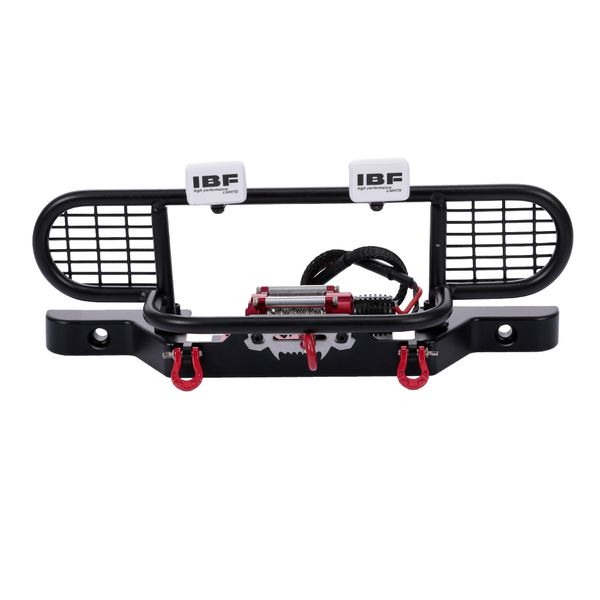 metal front & rear bumper with winch 6 led light remote controller receiver for traxxas rc4wd axial scx10 rc crawler car
metal front & rear bumper with winch 6 led light remote controller receiver for traxxas rc4wd axial scx10 rc crawler car