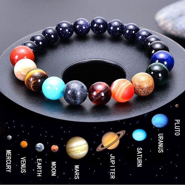 beaded, strands trendy women bracelet eight planets natural stone lover jewelry universe yoga chakra galaxy solar system beads bracelets for, Black
beaded, strands trendy women bracelet eight planets natural stone lover jewelry universe yoga chakra galaxy solar system beads bracelets for, Black