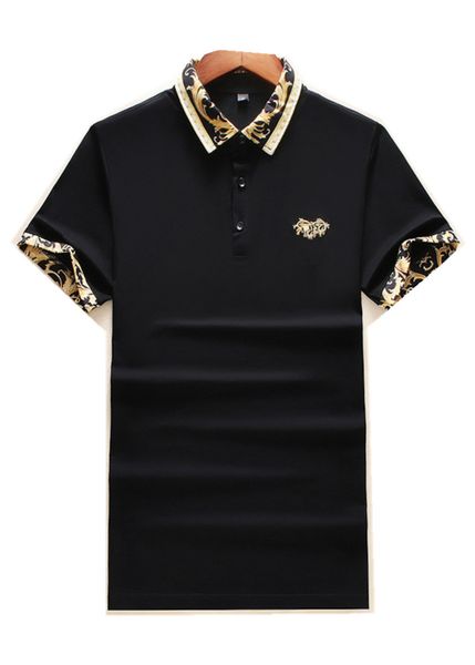 2021 Designer Brand polo shirt Mens luxury t shirts polos floral embroidery High street famous print men poloshirts#ZOM-3XL07, Black
2021 Designer Brand polo shirt Mens luxury t shirts polos floral embroidery High street famous print men poloshirts#ZOM-3XL07, Black
