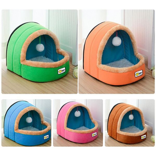 kennels & pens pet dog cat bed puppy house with toy winter warm soft cushion travel portable kennel castle for drop
kennels & pens pet dog cat bed puppy house with toy winter warm soft cushion travel portable kennel castle for drop