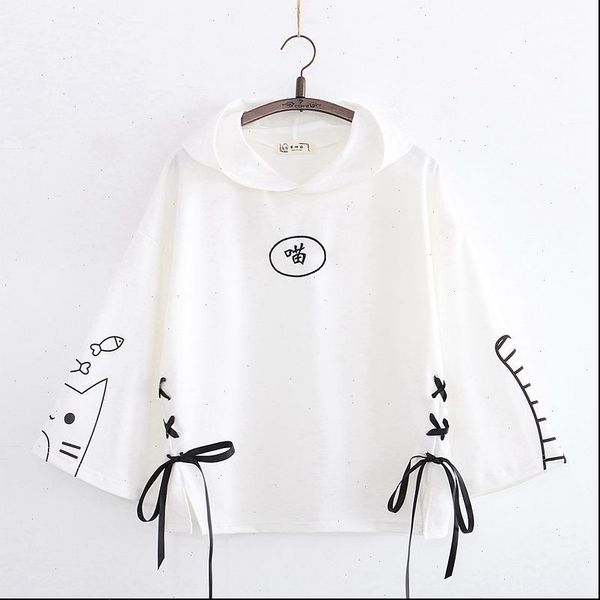 women harajuku kawaii clothes cute cat long sleeve hooded anime hoodies pullovers korean style black
women harajuku kawaii clothes cute cat long sleeve hooded anime hoodies pullovers korean style black