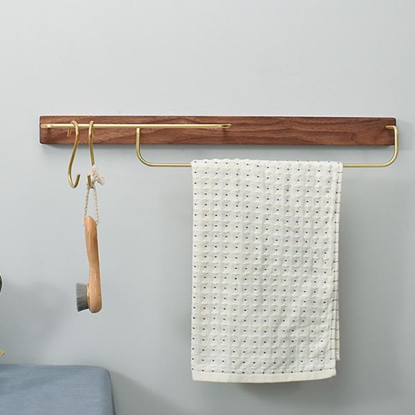 towel racks nordic wood brass bathroom single bar hanger household toilet rack punch modern decoration accessories
towel racks nordic wood brass bathroom single bar hanger household toilet rack punch modern decoration accessories